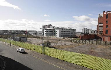 Existing view of Central Quay site